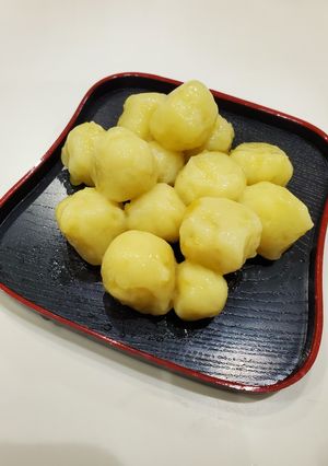 さつま芋のお月見団子⭐-レシピのメイン写真