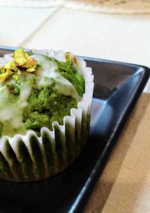 卵、バターなし抹茶のマフィン-レシピのメイン写真