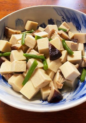 ヴィーガンレシピ～高野豆腐の煮物～-レシピのメイン写真