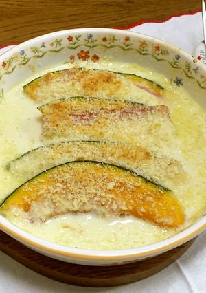 簡単かぼちゃのグラタン-レシピのメイン写真