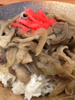 ランチ・お弁当♡15分DE舞茸入り牛丼-レシピのメイン写真