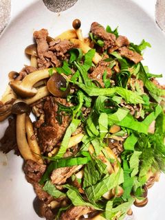さっぱり!牛肉のポン酢炒め-レシピのメイン写真