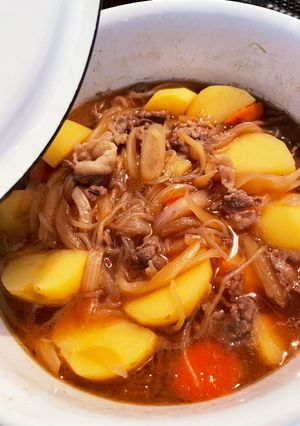 ごぼう入り　肉じゃが-レシピのメイン写真