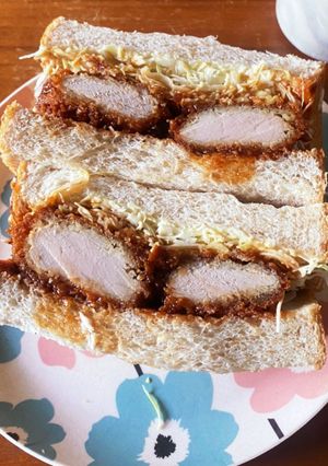 母直伝　惣菜のカツでカツサンド-レシピのメイン写真
