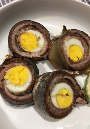 サンマでお月見-レシピのメイン写真