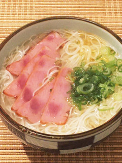 あったまる!ごま油香る中華にゅうめん✨-レシピのメイン写真