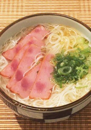 あったまる!ごま油香る中華にゅうめん✨-レシピのメイン写真