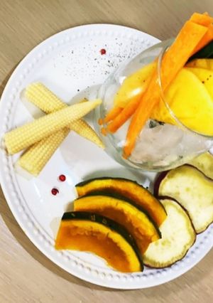 野菜スティック(ハニーガーリックソース)-レシピのメイン写真