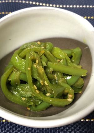 麺つゆで簡単　ピーマンのきんぴら-レシピのメイン写真