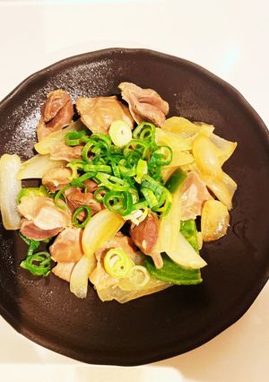 砂肝炒め-レシピのメイン写真
