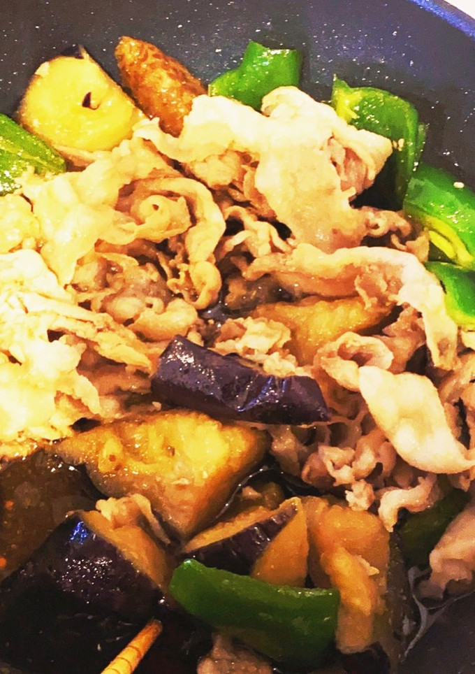 豚肉と揚げナス照り焼き風炒め-レシピのメイン写真