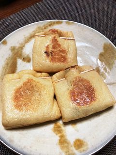 納豆の油揚げ包み焼き-レシピのメイン写真