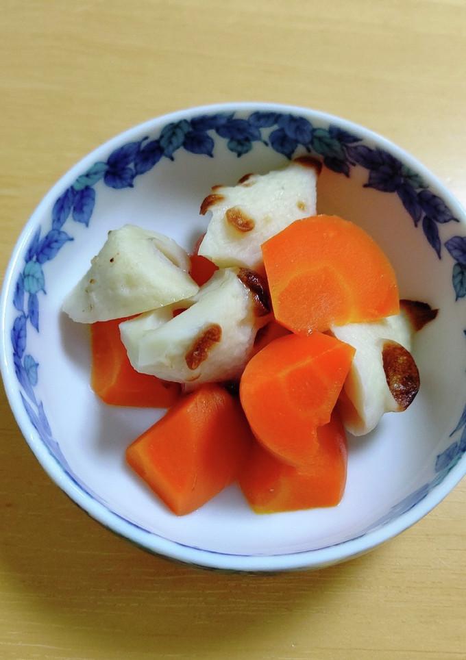 にんじんと焼きちくわの煮物-レシピのメイン写真