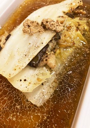 電気圧力鍋で白菜消費！ミルフィーユおかず-レシピのメイン写真