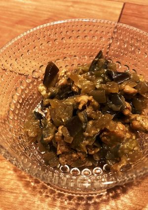 ○子供にも○ナスと玉ねぎの味噌炒め-レシピのメイン写真