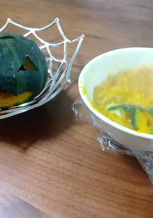 【4歳児と】15分完成ハロウィンかぼちゃ-レシピのメイン写真