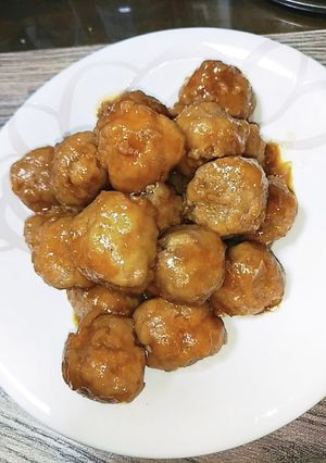 お弁当にミートボール＃冷めても美味しい-レシピのメイン写真
