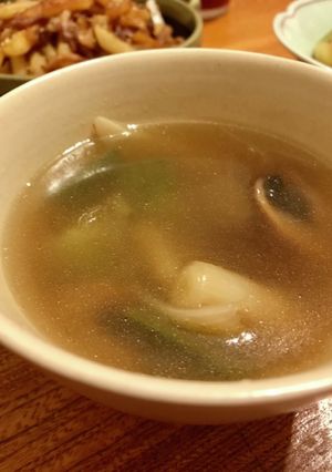 滋味深いマッシュルーム出汁のスープ-レシピのメイン写真