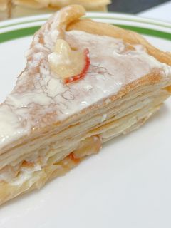 りんごとクリームチーズのミルクレープ-レシピのメイン写真