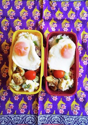 高校生 息子と娘のお弁当 15-レシピのメイン写真
