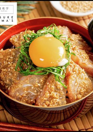 3つのコツで簡単絶品！鯛のごまダレ漬け丼-レシピのメイン写真