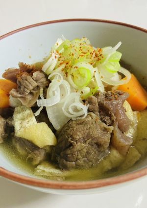 お店に負けない牛筋の煮込みを作りたい！-レシピのメイン写真