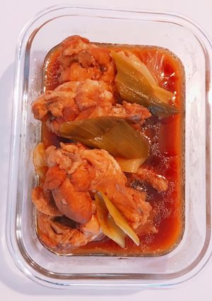 鶏肉　ポン酢　煮物-レシピのメイン写真