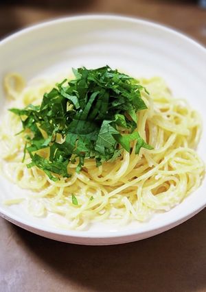 超簡単！２分で出来る明太クリームパスタ！-レシピのメイン写真