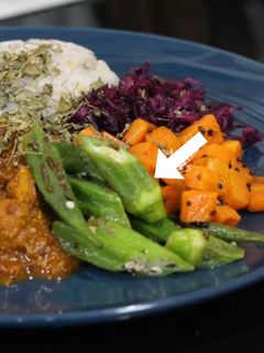 スパイスカレーの副菜に!オクラのサブジ-レシピのメイン写真