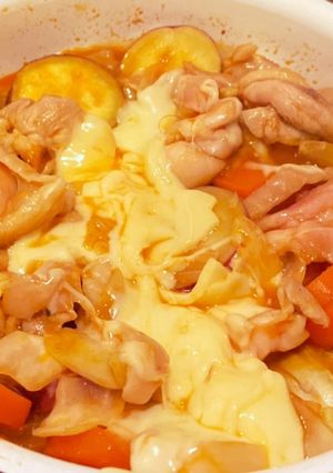 焼きチーズタッカルビ-レシピのメイン写真