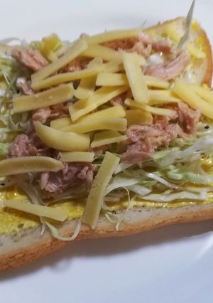 キャベチートースト-レシピのメイン写真