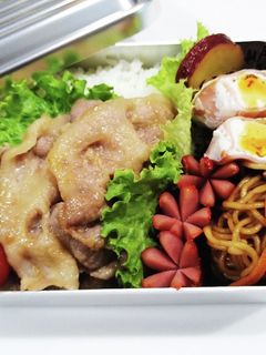 中学生お弁当2021/10/11 記録用-レシピのメイン写真