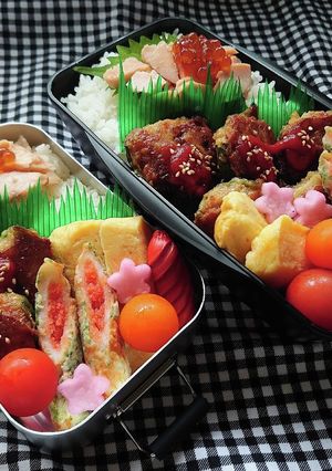 ❜21/10/11　ピーマ肉詰め弁当-レシピのメイン写真