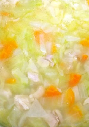 野菜たっぷりの鶏肉スープ-レシピのメイン写真