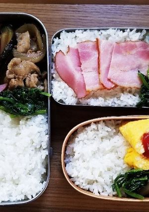 豚肉なす炒め弁当(10.11)-レシピのメイン写真