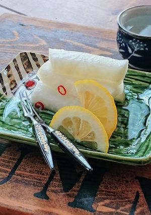 おうち居酒屋★大根のレモン甘酢漬け-レシピのメイン写真