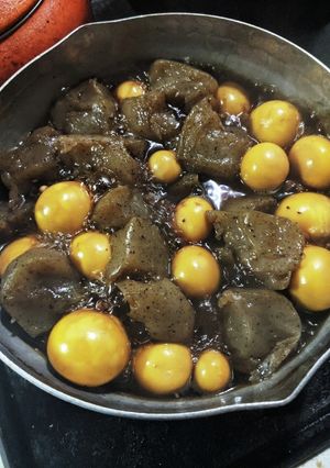 きんかん(鳥モツ)煮込み-レシピのメイン写真