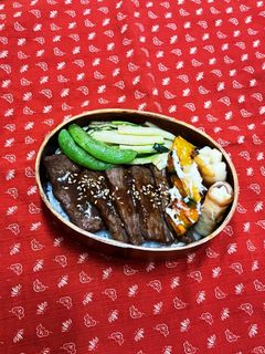 10/10 焼き肉弁当-レシピのメイン写真