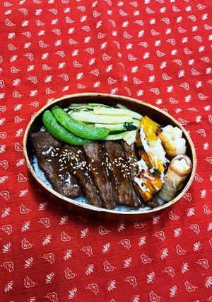 10/10 焼き肉弁当-レシピのメイン写真