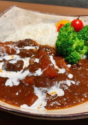 牛すね肉の赤ワインビーフシチュー-レシピのメイン写真
