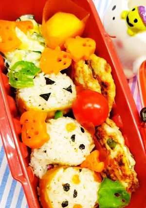 ハロウィン弁当-レシピのメイン写真