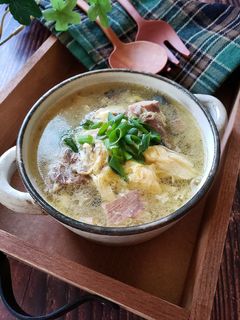 サバ缶のふわたま生姜スープ-レシピのメイン写真