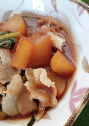 赤味噌の煮物-レシピのメイン写真