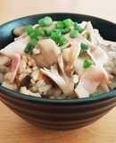 ドレッシングで簡単❤舞茸の炊き込みご飯