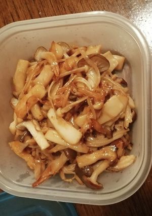 えのきとしいたけとしめじの焼肉のタレ炒め-レシピのメイン写真