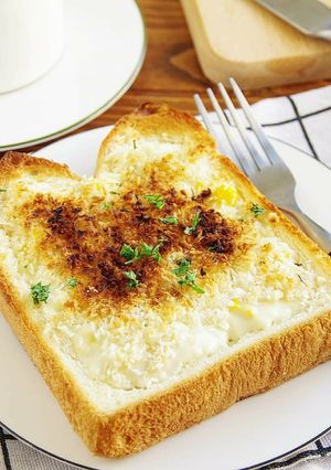 ☆簡単☆クリームコロッケトースト-レシピのメイン写真
