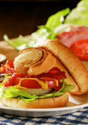 ほたてバーガー-レシピのメイン写真