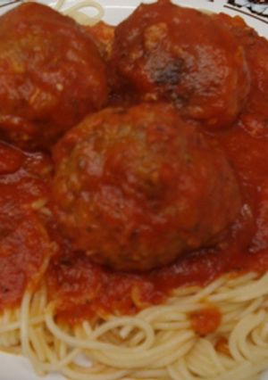 スパゲティミートボール-レシピのメイン写真