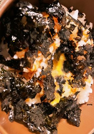 きんぐ風！？韓風のりたまご飯-レシピのメイン写真