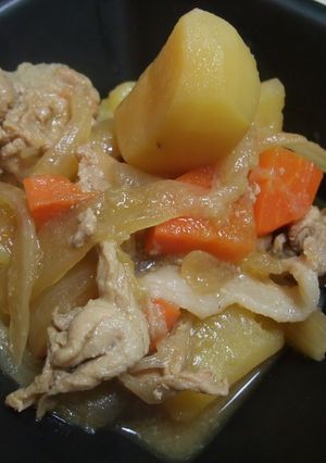 ユーリンチのタレで簡単肉じゃが-レシピのメイン写真